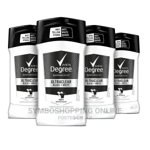 Degree Men Ultraclear Antiperspirant Deodorant (75ghs Each)