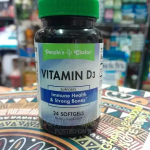 Vitamin D3 Peoples Choice 24 Softgels