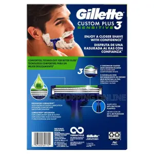 Gillette Custom Plus 3 Sensitive